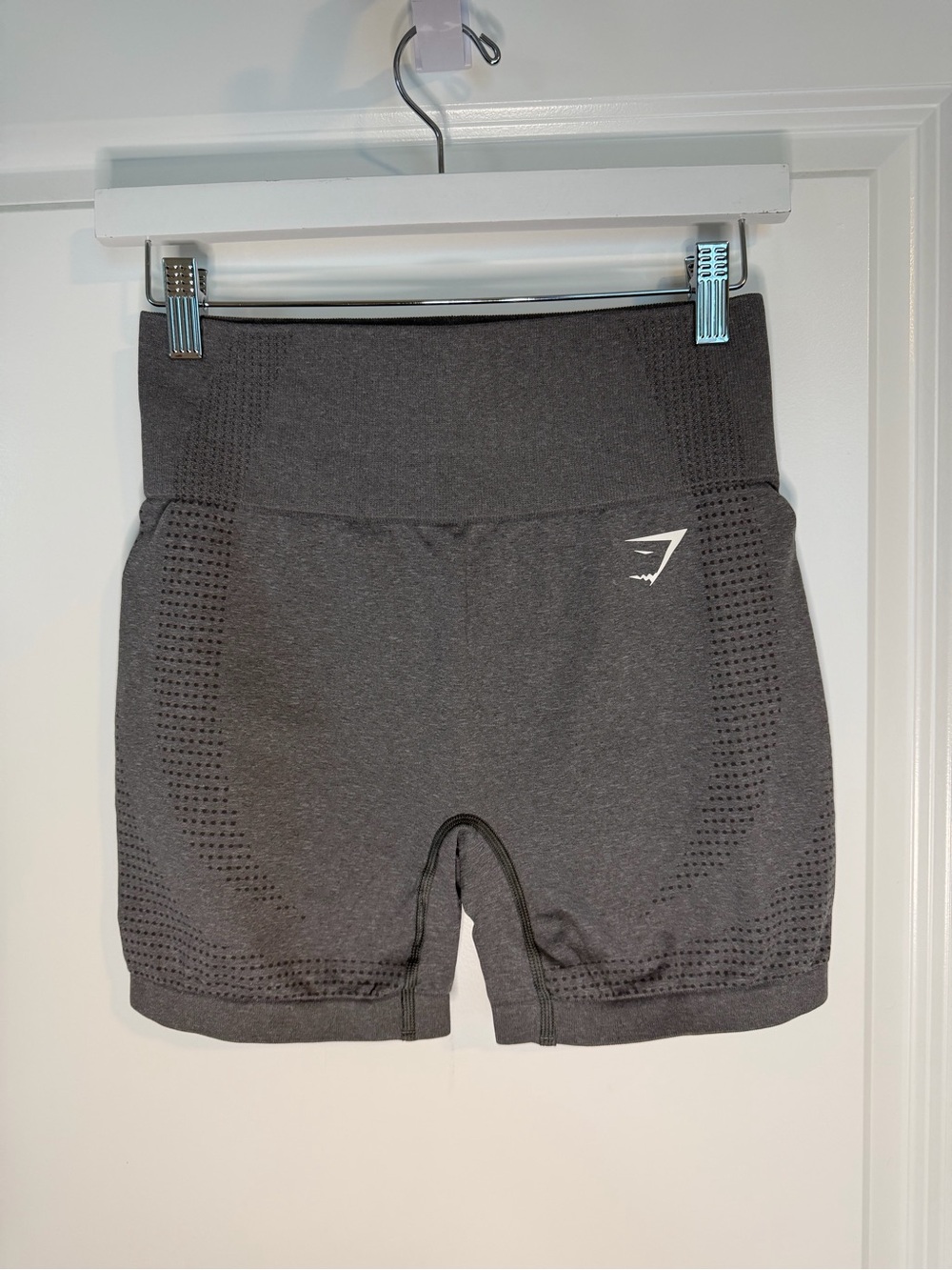 Gymshark Women's Seamless High-Waist Bike Shorts - Dark Gray